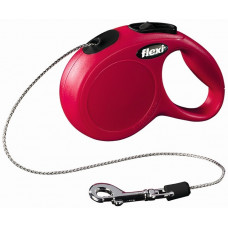 FLEXI РУЛЕТКА NEW CLASSIC S (ДО 12 КГ) 5 М ТРОС ЦВЕТА В АССОРТИМЕНТЕ