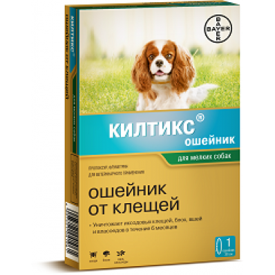 BAYER КИЛТИКС ОШЕЙНИК 38 СМ ДЛЯ СОБАК МЕЛКИХ ПОРОД