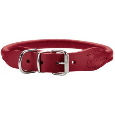 HUNTER ОШЕЙНИК ДЛЯ СОБАК ROUND&SOFT ELK 32 (24-27 СМ)/0,6 СМ КОЖА ЛОСЯ, ЦВЕТА В АССОРТИМЕНТЕ