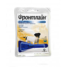 ФРОНТЛАЙН СПОТ-ОН ДЛЯ СОБАК 2-10 КГ S ПИПЕТКА 0,67 МЛ