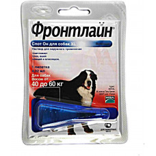 ФРОНТЛАЙН СПОТ-ОН ДЛЯ СОБАК 40-60 КГ XL ПИПЕТКА 4,02 МЛ