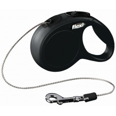 FLEXI РУЛЕТКА NEW CLASSIC S (ДО 12 КГ) 5 М ТРОС ЦВЕТА В АССОРТИМЕНТЕ