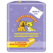Подстилки с липким фиксирующим слоем