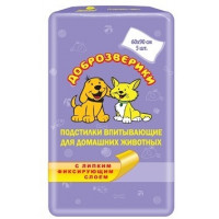 Подстилки с липким фиксирующим слоем
