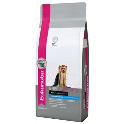 Eukanuba Dog Adult для собак породы йоркширский терьер