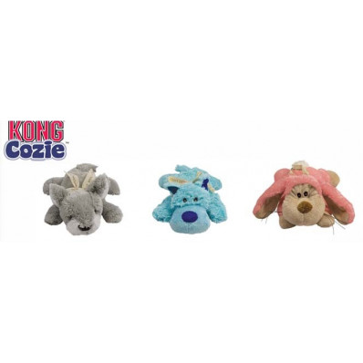 Игрушка для собак "Кози Пастель" (волк, коала, кролик) плюш 23 см