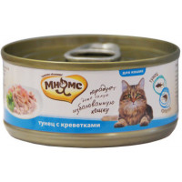 Консервы для кошек Тунец с креветками в нежном желе