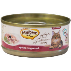Консервы для кошек Тунец с курицей в нежном желе