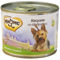 Консервы для собак Касуэла по-Мадридски (кролик с овощами)