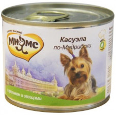 Консервы для собак Касуэла по-Мадридски (кролик с овощами)
