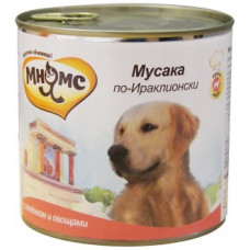 Консервы для собак Мусака по-Ираклионски (ягненок с овощами)
