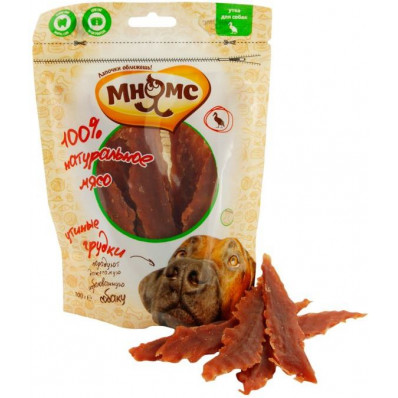 Лакомство для собак утиные грудки 100 г