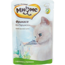 Паучи для кошек Фрикасе по-Парижски (кролик с травами)