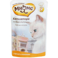 Паучи для кошек Каччиаторе по-Неаполитански (курица с томатами)