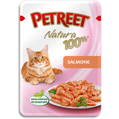 Паучи для кошек Лосось