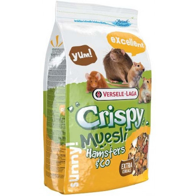 Корм для хомяков и других грызунов Crispy Muesli Hamsters & Co